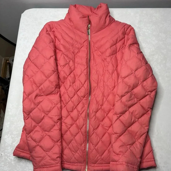 Pendleton Jackets & Blazers - PENDLETON Base Warmth Duck Down Coral Puffer Jacket Size S